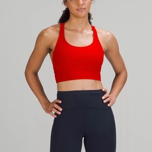 NWT Lululemon Energy Longline Bra *Ribbed*, Medium Support B-D cup
